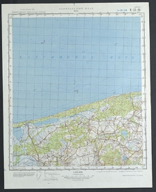 Mapa topograficzna : N-33-48 : Łeba