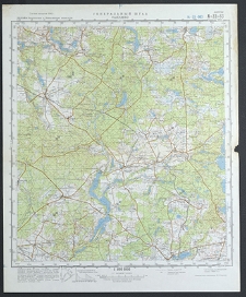 Mapa topograficzna : N-33-83 : Przechlewo