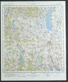 Mapa topograficzna : N-33-102 : Pyrzyce