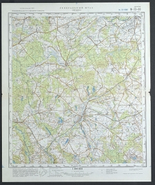 Mapa topograficzna : N-33-80 : Świdwin