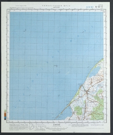 Mapa topograficzna : N-33-57 : Darłowo