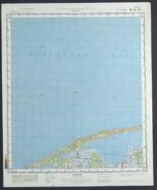 Mapa topograficzna : N-33-47 : Izbica