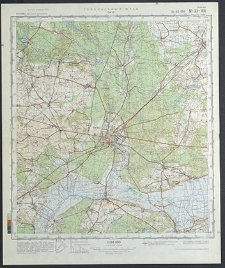 Mapa topograficzna : N-33-106 : Piła