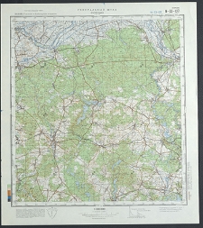 Mapa topograficzna : N-33-127 : Sulęcin