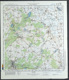 Mapa topograficzna : N-33-125 : Furstenwalde
