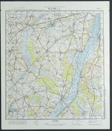 Mapa topograficzna : N-33-101 : Schwedt