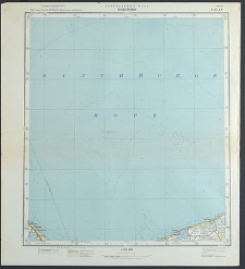 Mapa topograficzna : N-33-XV : Pobierowo