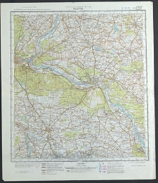 Mapa topograficzna : N-34-XXV : Bydgoszcz