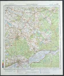 Mapa topograficzna : N-33-XXVIII : Gorzów Wielkopolski