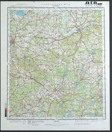 Mapa topograficzna : N-33-XVIII : Słupsk