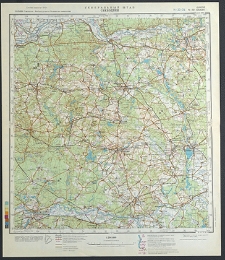 Mapa topograficzna : N-33-XXXIV : Świebodzin