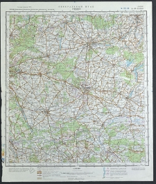 Mapa topograficzna : N-33-XXXVI : Gniezno