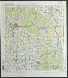 Mapa topograficzna : N-34-XXX : Białystok