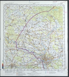 Mapa topograficzna : N-34-XXXVI : Brześć