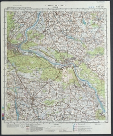 Mapa topograficzna : N-34-XXV : Bydgoszcz