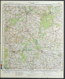Mapa topograficzna : N-34-XXVI : Brodnica