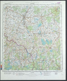 Mapa topograficzna : N-34-XVIII : Kapsukas