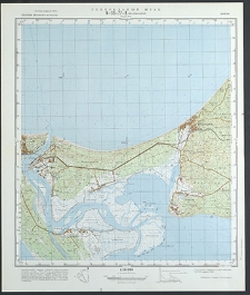 Mapa topograficzna : N-33-77-B : Międzyzdroje