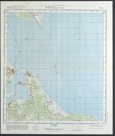 Mapa topograficzna : N-33-77-G : Nowe Warpno