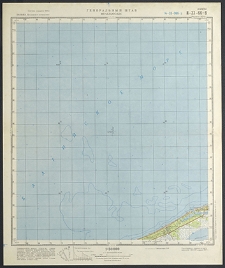 Mapa topograficzna : N-33-66-W : Międzywodzie