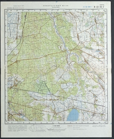 Mapa topograficzna : N-33-90-G : Wielgowo