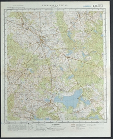 Mapa topograficzna : N-33-82-A : Bobolice