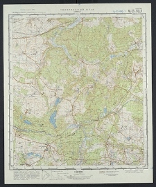 Mapa topograficzna : N-33-60-W : Cewice