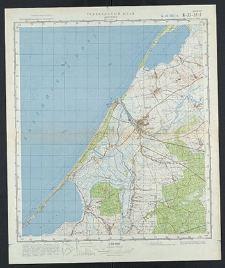 Mapa topograficzna : N-33-57-G : Darłowo