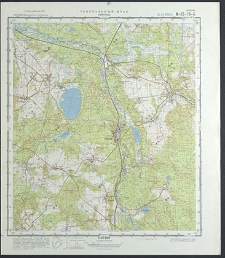 Mapa topograficzna : N-33-70-B : Kępice