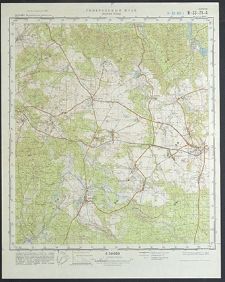 Mapa topograficzna : N-33-71-A : Kołczygłowy
