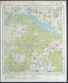Mapa topograficzna : N-33-92-G : Konotop