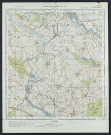Mapa topograficzna : N-33-103-G : Pełczyce