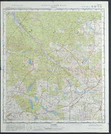 Mapa topograficzna : N-33-71-W : Piaszczyna
