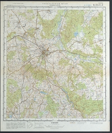 Mapa topograficzna : N-33-81-W : Połczyn Zdrój