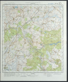 Mapa topograficzna : N-33-69-W : Pomianowo