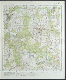 Mapa topograficzna : N-33-79-G : Resko