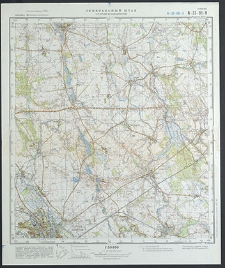 Mapa topograficzna : N-33-91-W : Stargard Szczeciński