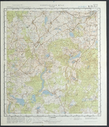 Mapa topograficzna : N-33-71-G : Tuchomie