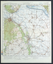 Mapa topograficzna : N-33-113-W : Bad Freienwalde