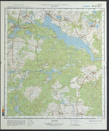 Mapa topograficzna : N-33-92-G : Konotop