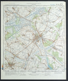 Mapa topograficzna : N-33-142-W : Kościan