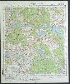 Mapa topograficzna : N-33-93-B : Łubowo