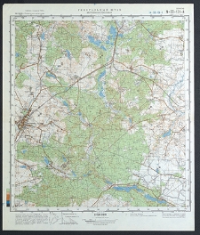 Mapa topograficzna : N-33-131-A : Murowana Goślina