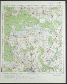 Mapa topograficzna : N-33-79-W : Nowogard