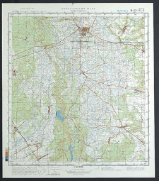 Mapa topograficzna : N-33-141-A : Nowy Tomyśl