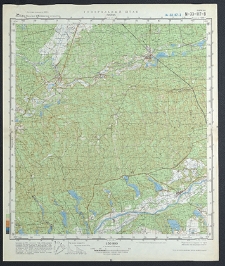 Mapa topograficzna : N-33-117-W : Piłka