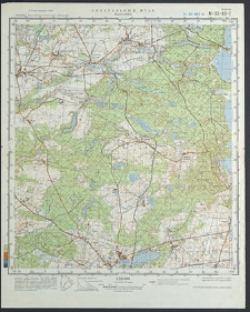 Mapa topograficzna : N-33-83-G : Przechlewo