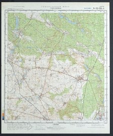 Mapa topograficzna : N-33-106-A : Stara Łubianka
