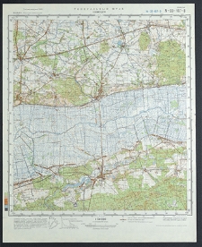 Mapa topograficzna : N-33-107-W : Szamocin