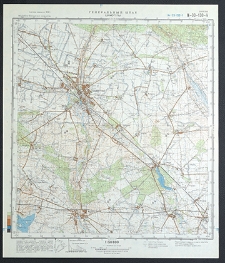 Mapa topograficzna : N-33-130-A : Szamotuły